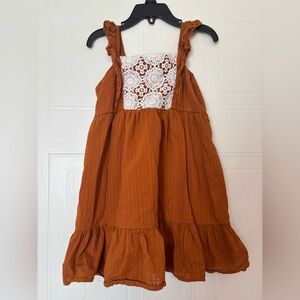 🛍️3 for $12🛍️ 4T Dress burnt orange